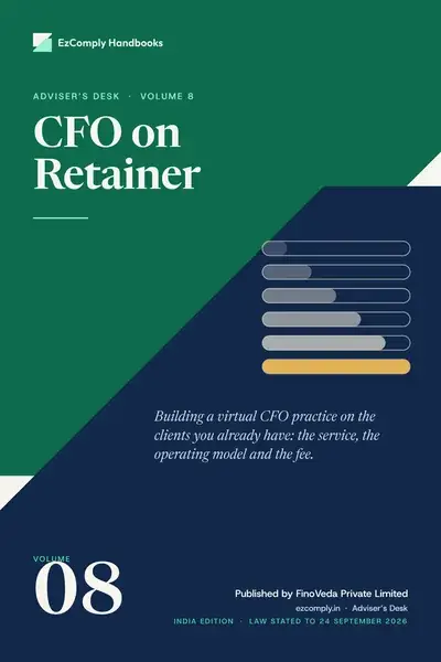 Cover of CFO on Retainer, Adviser's Desk, volume 8
