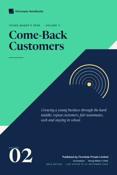 Cover of Come-Back Customers, Young Maker's Desk, volume 2