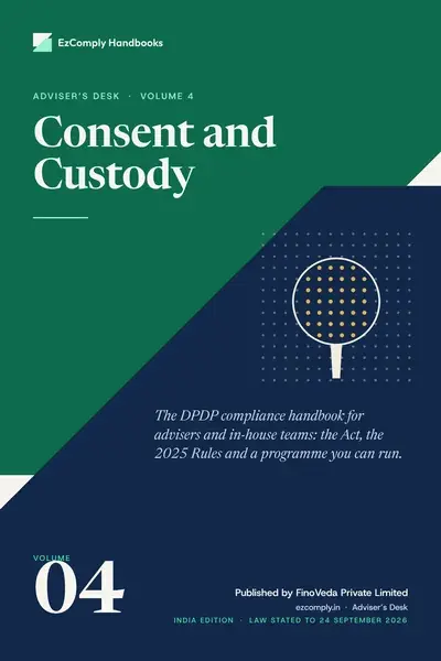 Cover of Consent and Custody, Adviser's Desk, volume 4