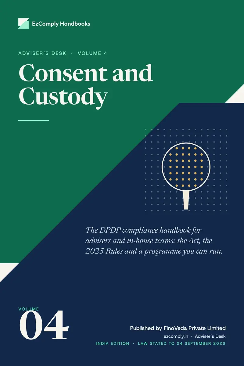 Cover of Consent and Custody, Adviser's Desk, volume 4