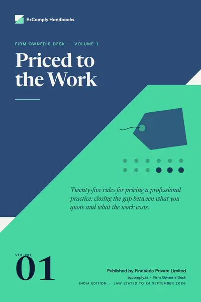 Cover of Priced to the Work, Firm Owner's Desk, volume 1