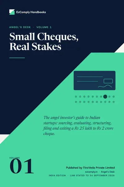 Cover of Small Cheques, Real Stakes, Angel's Desk, volume 1