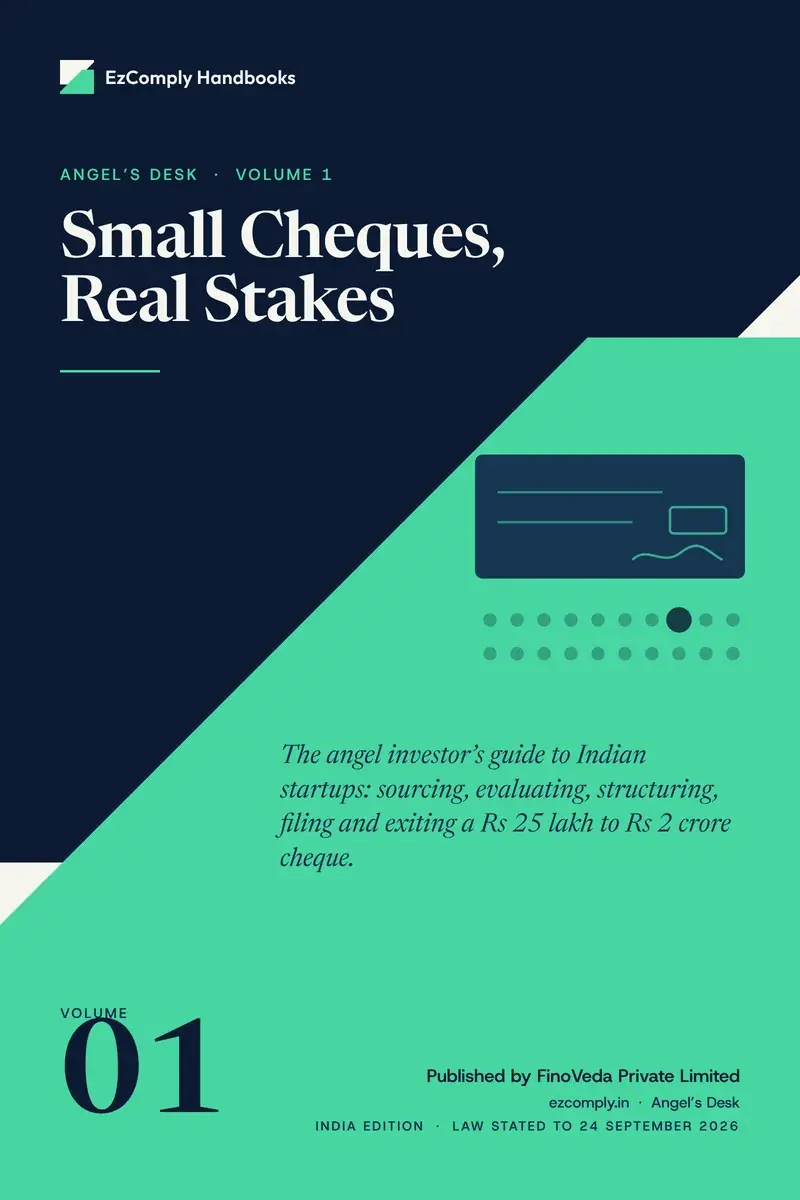 Cover of Small Cheques, Real Stakes, Angel's Desk, volume 1