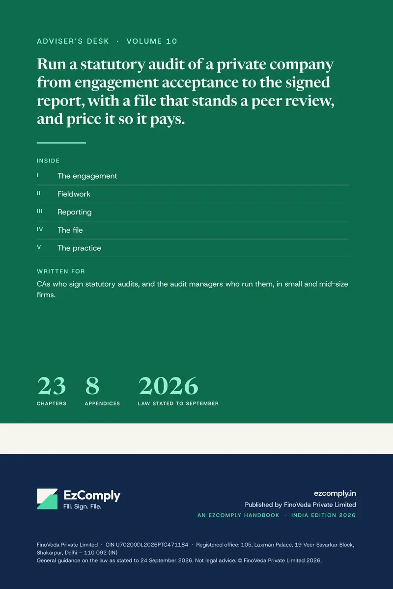 Back cover of Signing the Audit Report